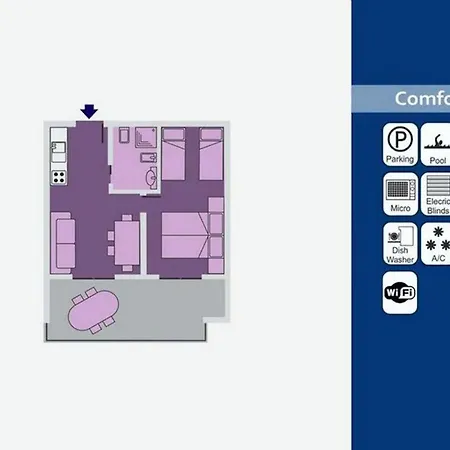 Enjoy Poolside Comfort-beahost * ביביונה